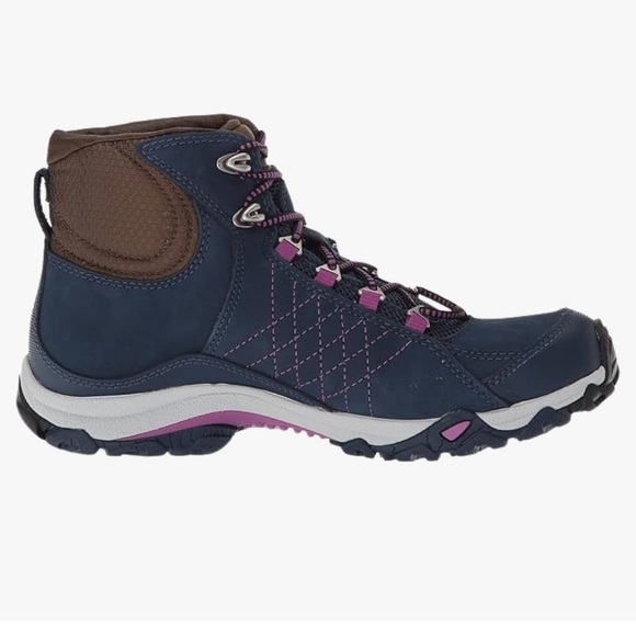 NWB Oboz Sapphire Mid B-Dry Waterproof Hiking Shoes in Huckleberry Size 7.5 - Picture 6 of 10